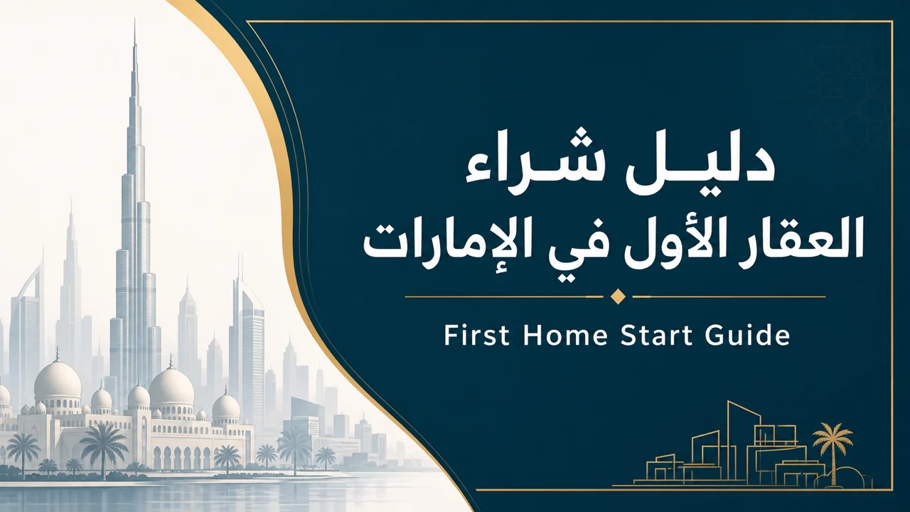 دليل شراء العقار الأول في الإمارات — من البحث حتى سند الملكية