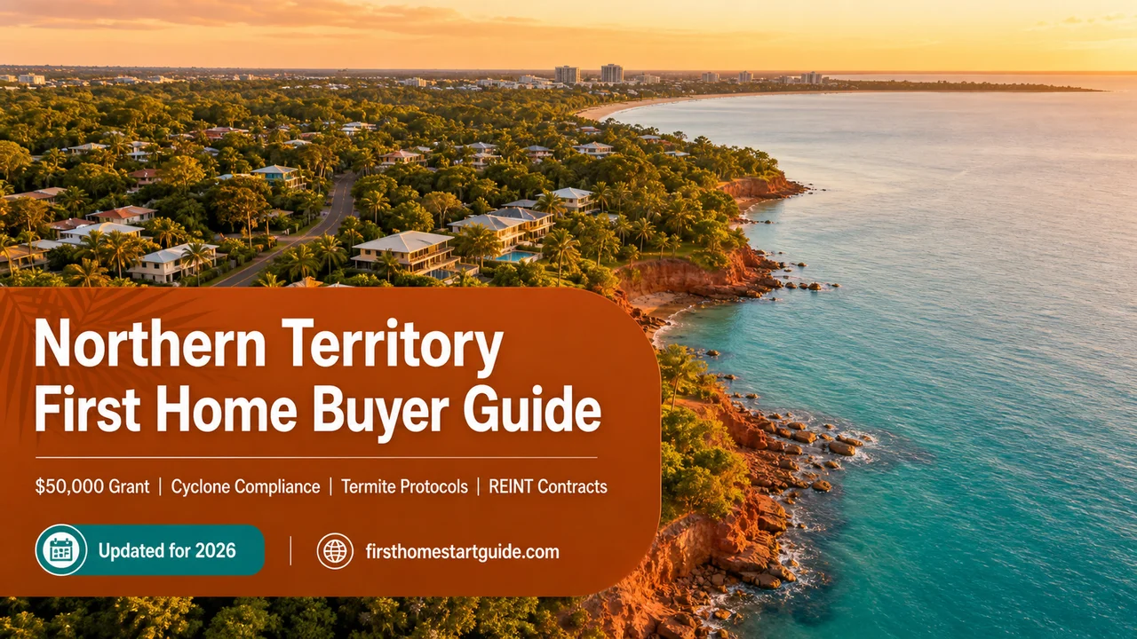 Northern Territory First Home Guide — $50K Grant, Cyclone Codes, Termites