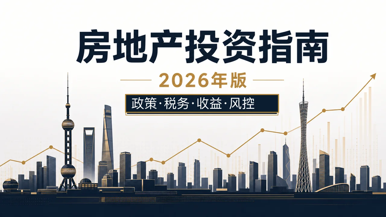 中国房产投资指南 — 正向利差时代的实操手册