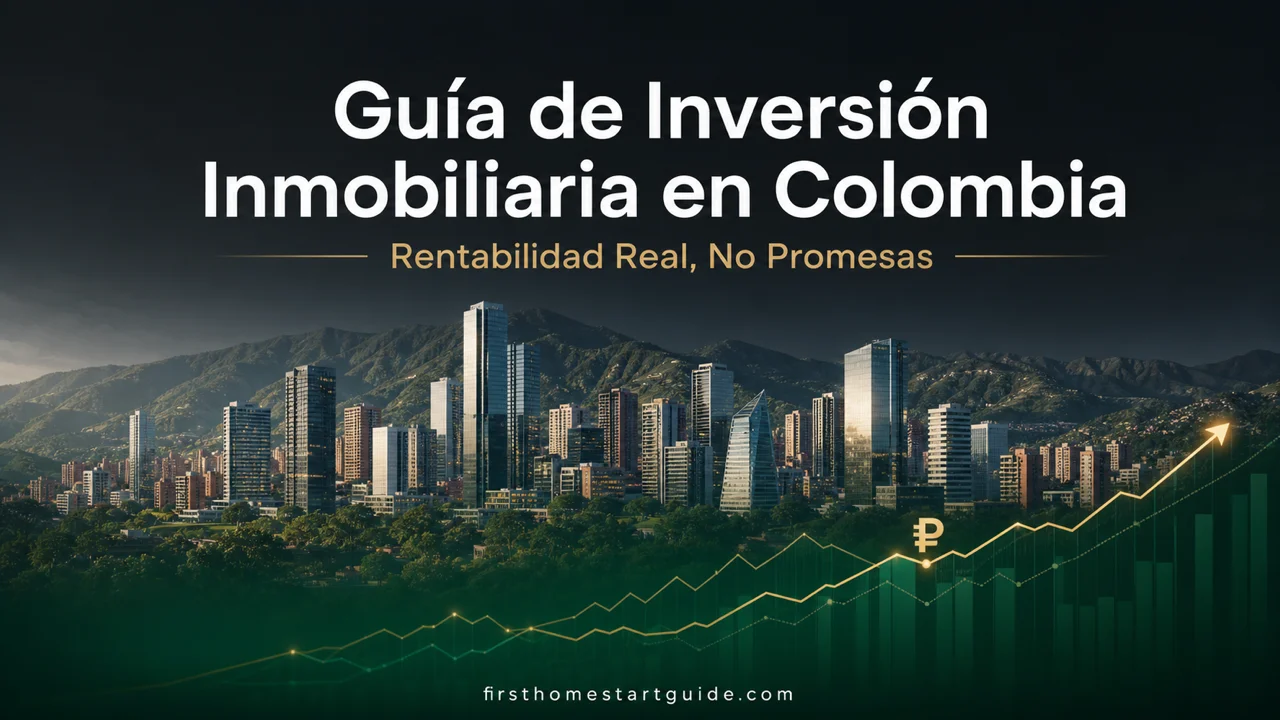 Inversión Inmobiliaria Colombia — Ley 820, Tributación y Rentabilidad Neta