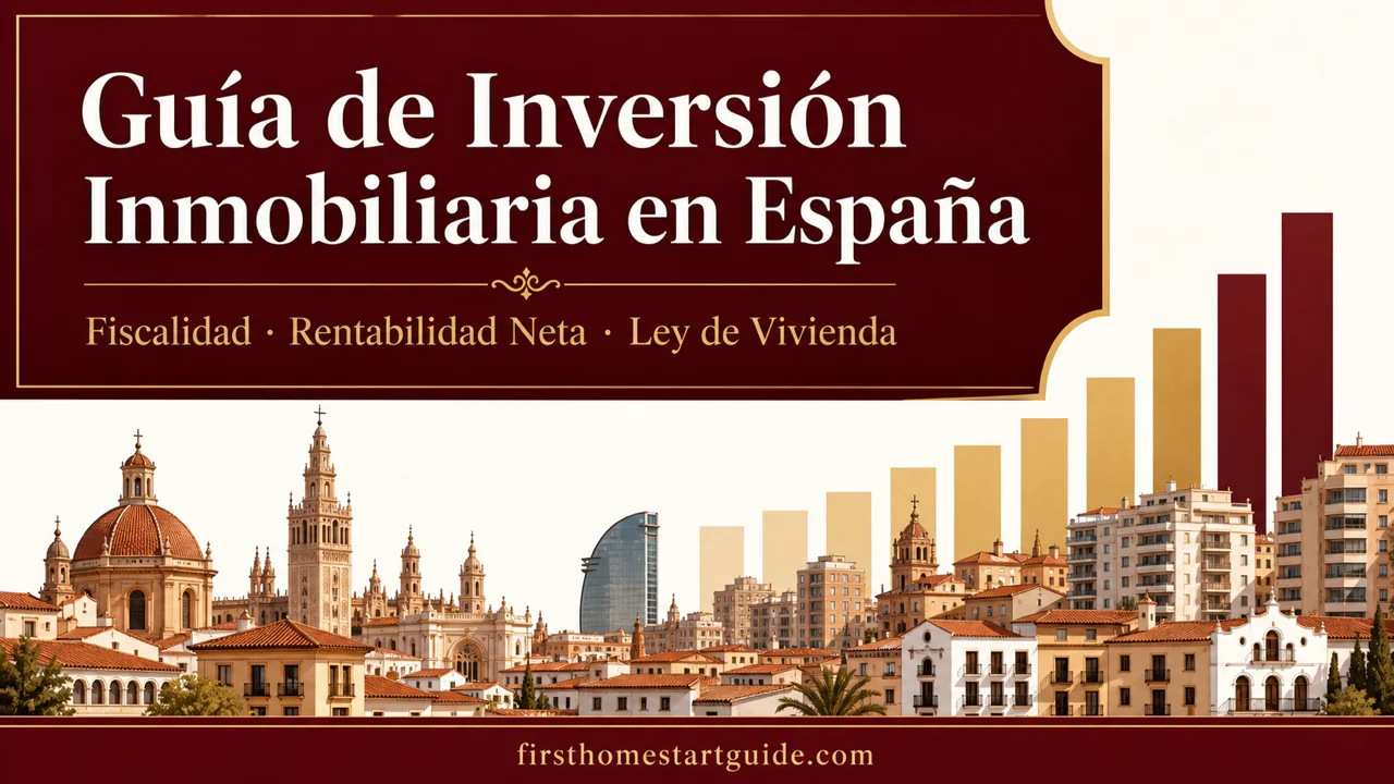 Inversión Inmobiliaria en España — Ley de Vivienda, Fiscalidad y Rentabilidad Real