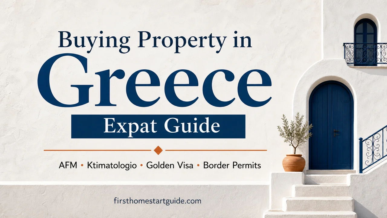 Greece Property Buying Guide — AFM, Ktimatologio, and the Golden Visa Trap