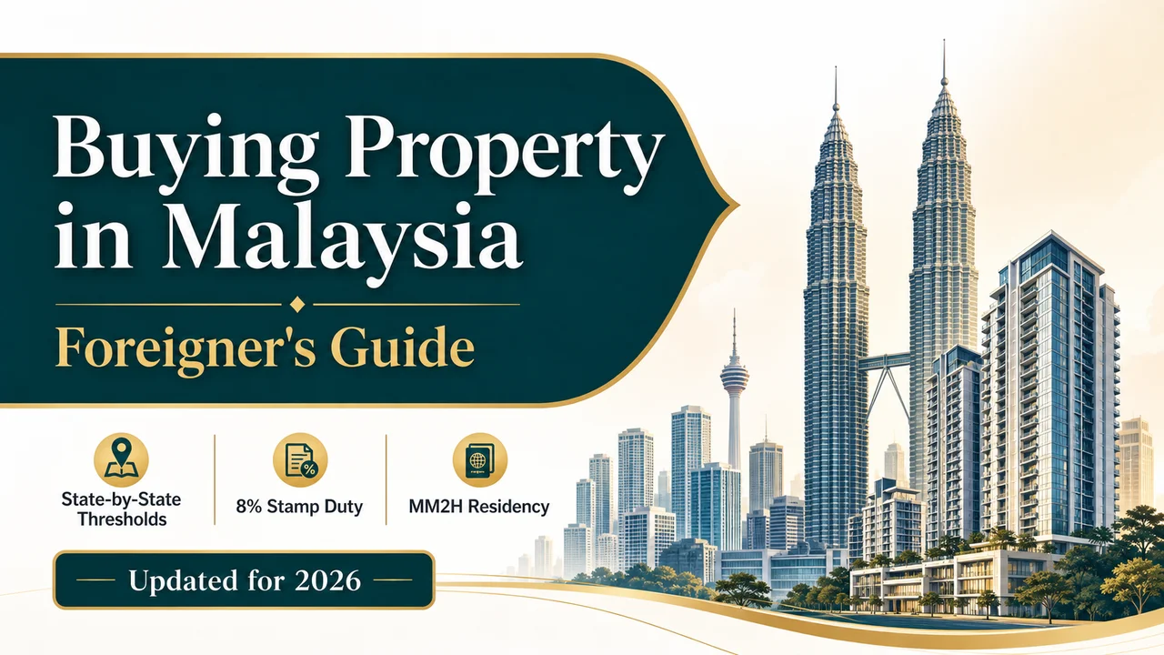 Malaysia Property Guide for Foreigners — Navigate the RM 1M Rule