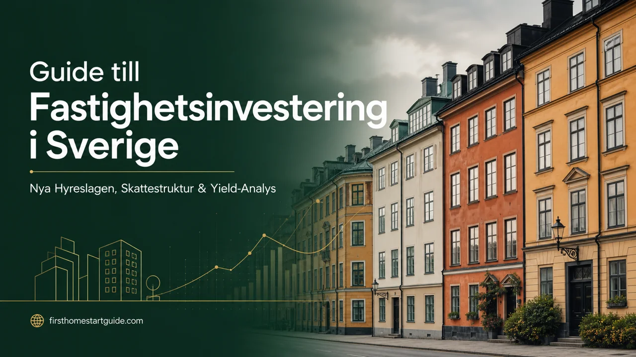 Fastighetsinvestering i Sverige — Nya Hyreslagen, Skattestruktur och Yield-Analys