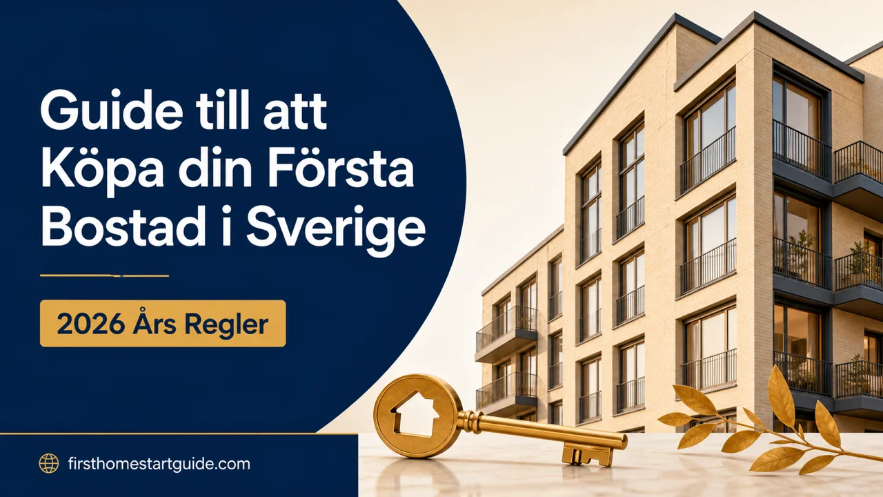 Köpa Första Bostad i Sverige — Guide med 2026 Års Regler