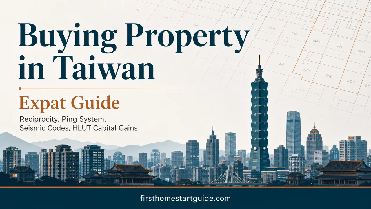 Taiwan Property Guide for Expats — Reciprocity, Ping, and the 45% Tax Cliff