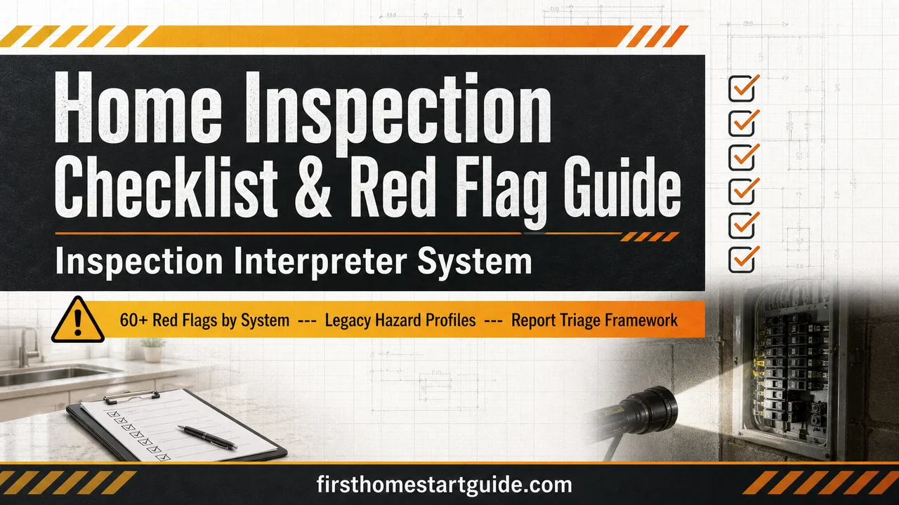 Home Inspection Checklist & Red Flag Guide — Know What Kills the Deal