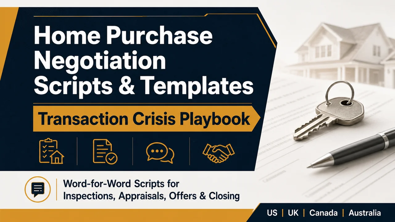 Home Negotiation Scripts — Word-for-Word Templates That Save Thousands