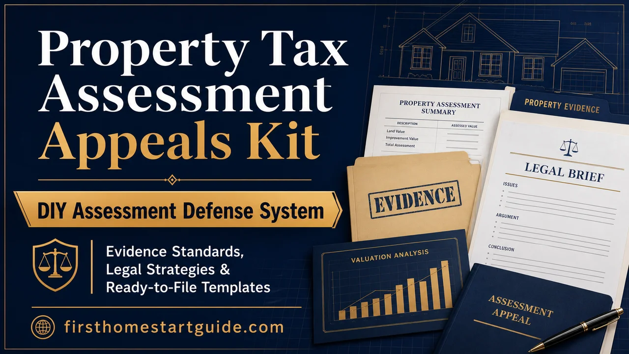 Property Tax Assessment Appeals Kit — Stop Overpaying Your County