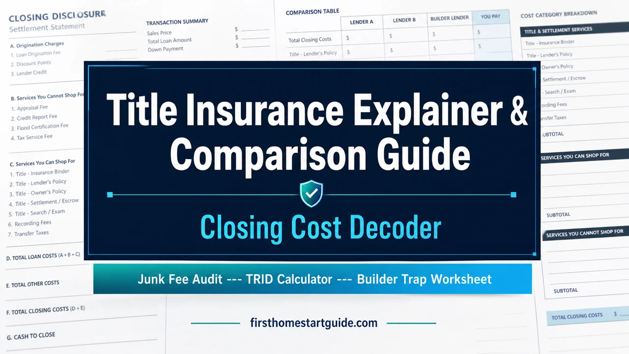 Title Insurance Explainer & Comparison Guide — Stop Overpaying at Closing