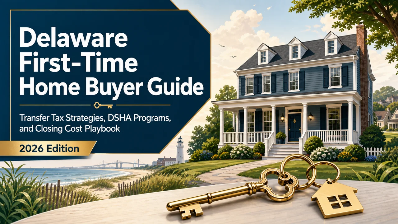 Delaware First-Time Home Buyer Guide — Decode the 4% Transfer Tax