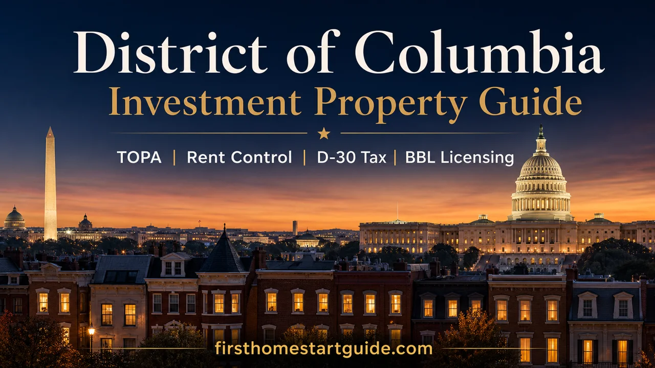 DC Investment Property Guide — TOPA, D-30 Tax, and the LLC Rent Control Trap