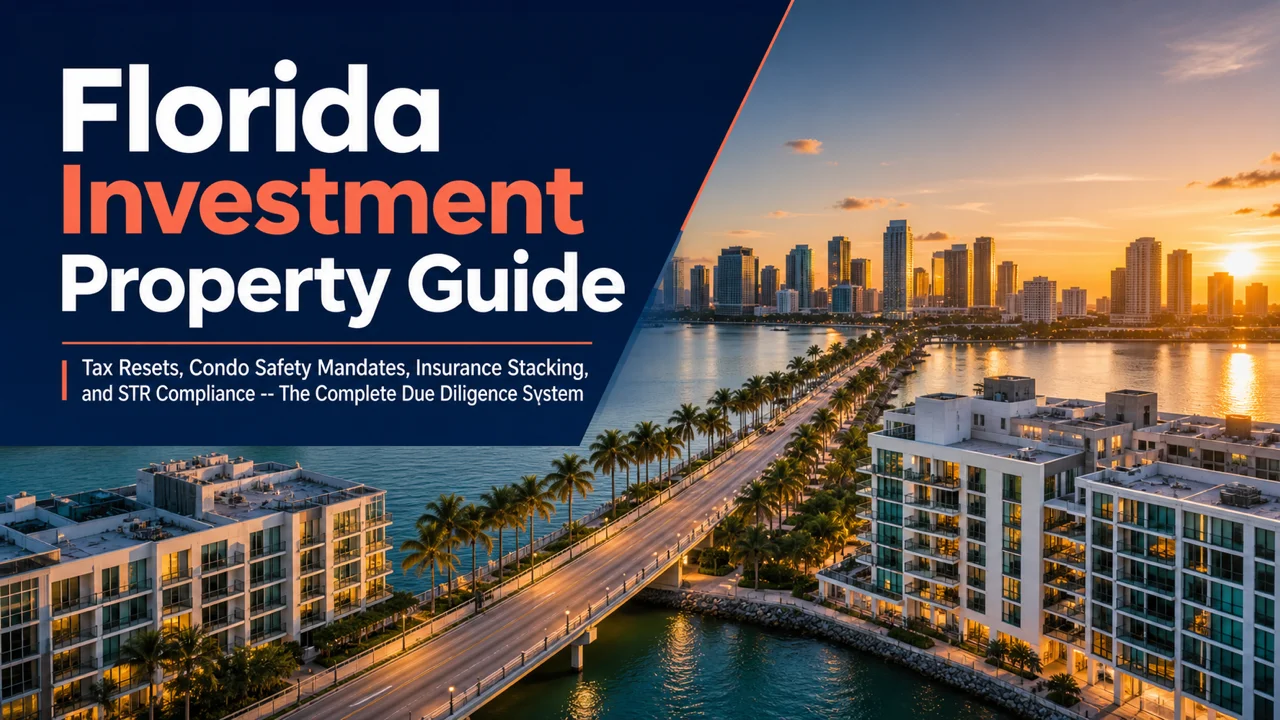 Florida Investment Property Guide — Navigate Taxes, Insurance & STR Compliance
