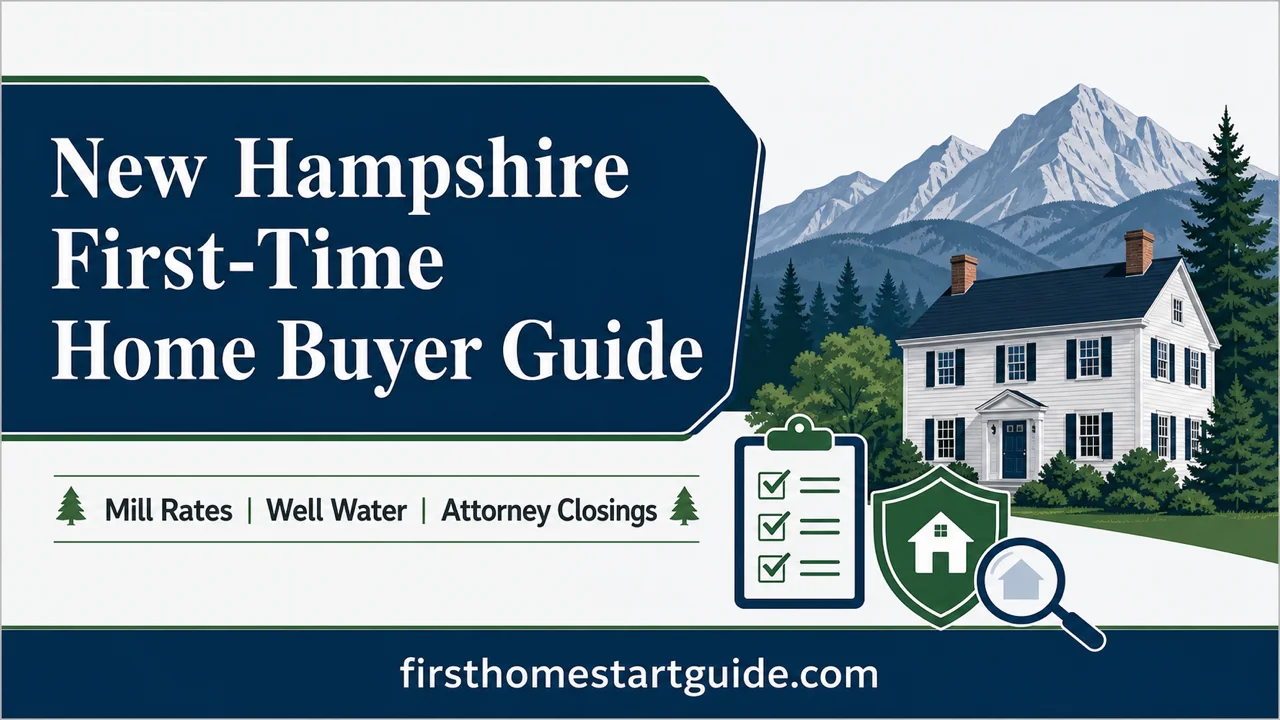 New Hampshire First-Time Home Buyer Guide — Navigate Attorney Closings, Well Water, and Mill Rates