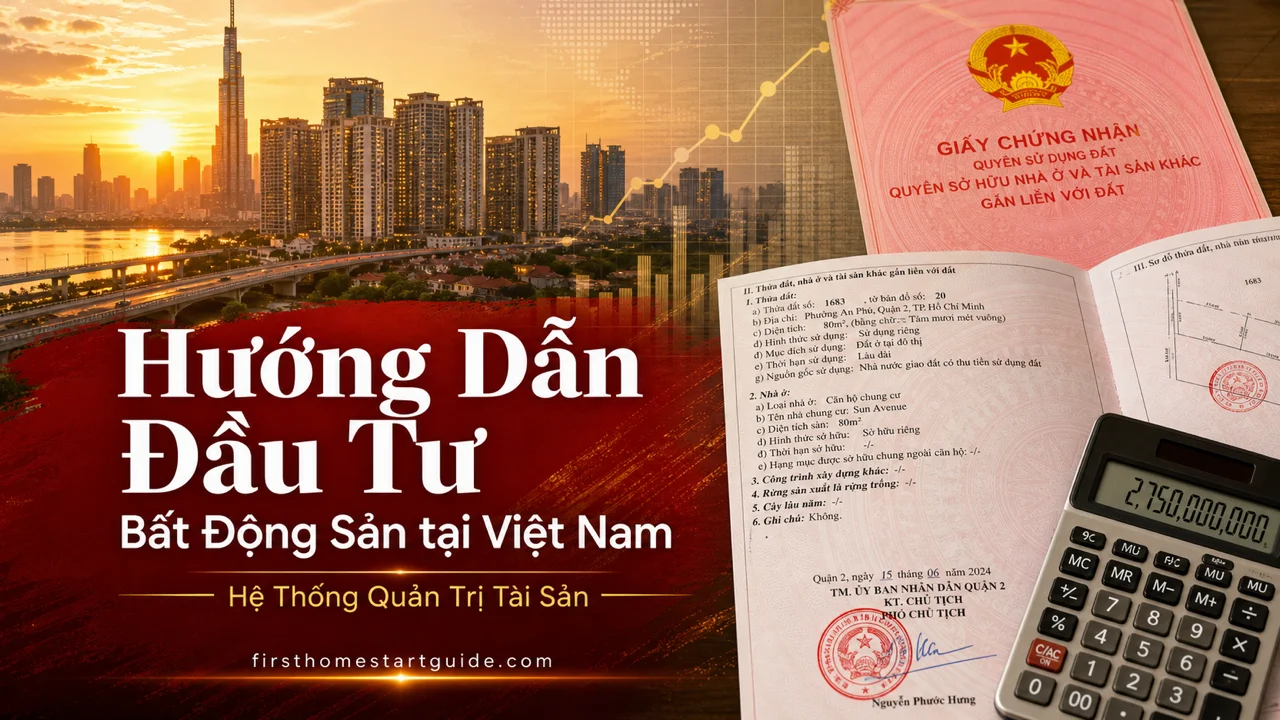 Đầu Tư BĐS Việt Nam 2026 — Con Số Thật, Không Phải Lời Môi Giới